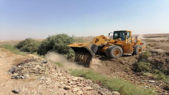 الموارد المائية في النجف الأشرف تواصل اعمال تامين المياه الى الاهوار في المحافظة