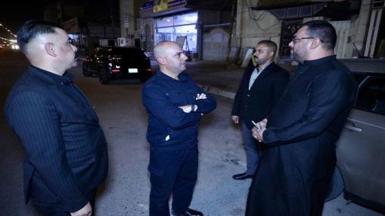 الوائلي يجري جولة ميدانية في عموم محافظة النجف الاشرف