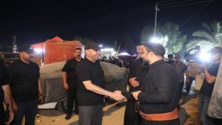 الوائلي: يتفقد المواكب الحسينية على طريق (نجف-كربلاء)