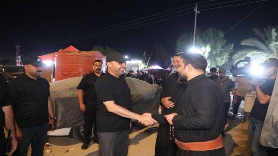 الوائلي: يتفقد المواكب الحسينية على طريق (نجف-كربلاء)