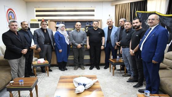 وفد وزاري لتدريب كوادر تربية النجف الأشرف لتنصيب برنامج الهوية الوزارية الموحدة