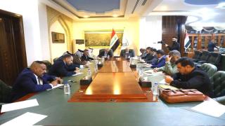 محافظ النجف الأشرف يستقبل وفد لجنة الأقاليم والمحافظات النيابية