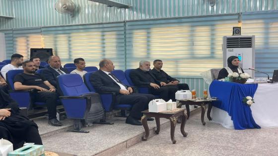 طالبة من ذوي الشهداء تحصل على شهادة الماجستير من جامعة الكوفة