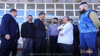 محافظ النجف الأشرف يتفقد مركز الفرات الأوسط للديلزة البريتونية