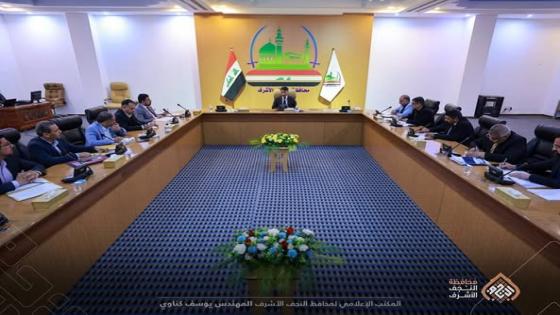 محافظ النجف الاشرف أولوياتنا تصفير الديون و إكمال مداخل المدينة