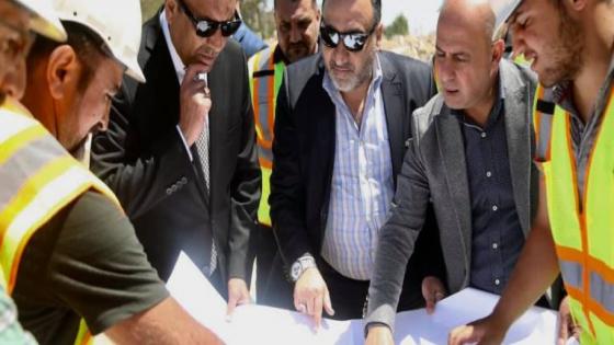 المحافظ صباح اليوم يتابع مراحل عمل مجسرات الزهراء عليها السلام