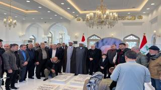 مديرية شهداء النجف الاشرف تستقبل وفد مؤسسة الشهداء من المحافظات