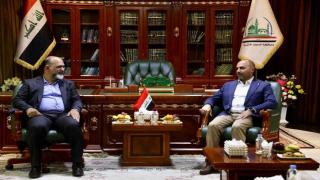 الوائلي: يستقبل وفد لجنة الخدمات والإعمار البرلمانية لمتابعة حركة المشاريع وسبل دعمها في النجف الاشرف