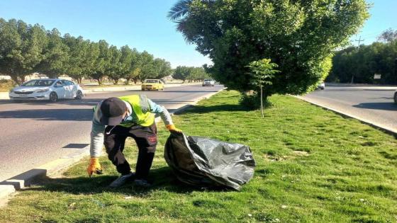 بلدية النجف: إدامة المساحات الخضراء والحدائق العامة