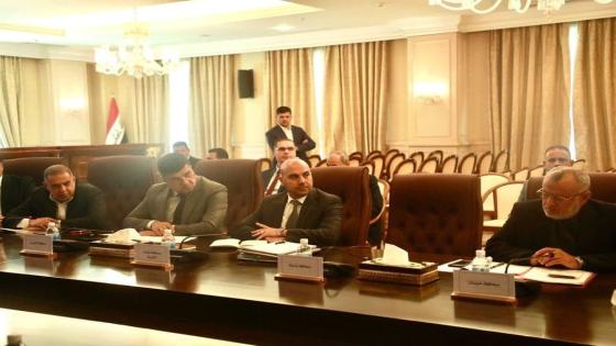 المحافظ يحضر إجتماع المحافظين مع اللجنة المالية النيابية لمناقشة الموازنة والمشاريع وتخصيصات تنمية الأقاليم