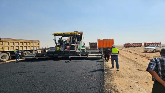 البدء باعمال المرحلة الثانية من مشروع طريق الحج الذي يربط النجف الاشرف بالمملكة السعودية العربية