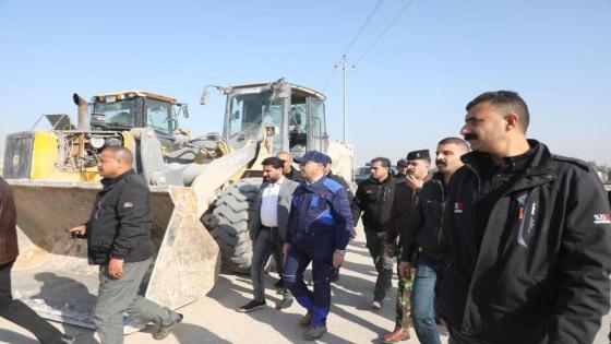 الوائلي: يشرف على حملة كبرى لازالة التجاوزات عن اراضي الدولة في النجف الاشرف