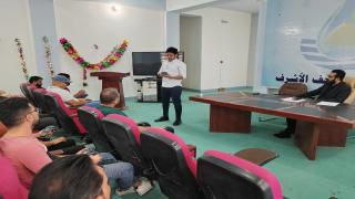 مديرية الماء: تعقد ورشة عمل لموظفي شعبة الواردات لتدريبهم على اجهزة POS