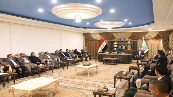 المحافظ: يستقبل رئيس وأعضاء لجنة الزراعة النيابية ويناقش الملف الزراعي في المحافظة