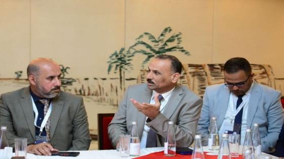 مدير الموارد المائية يحضر الجلسة الحوارية بعنوان: (ادارة المياه المعرفة و الابتكار ) في العاصمة بغداد