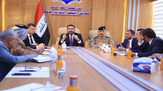 الكرعاوي: يعقد أجتماعاً لتوزيع التعويضات للفلاحين في محافظة النجف الاشرف