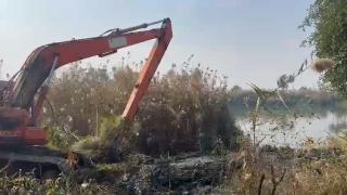 الموارد المائية : تواصل اعمال التطهيرات للانهار في المحافظة