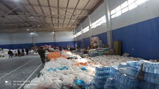 الحملة الإغاثية لتربية النجف الأشرف تصل إلى مدينة حلب السورية